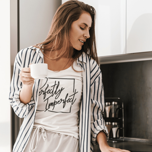 Purple LadyBug Decor shirts Women's Perfectly Imperfect Tee