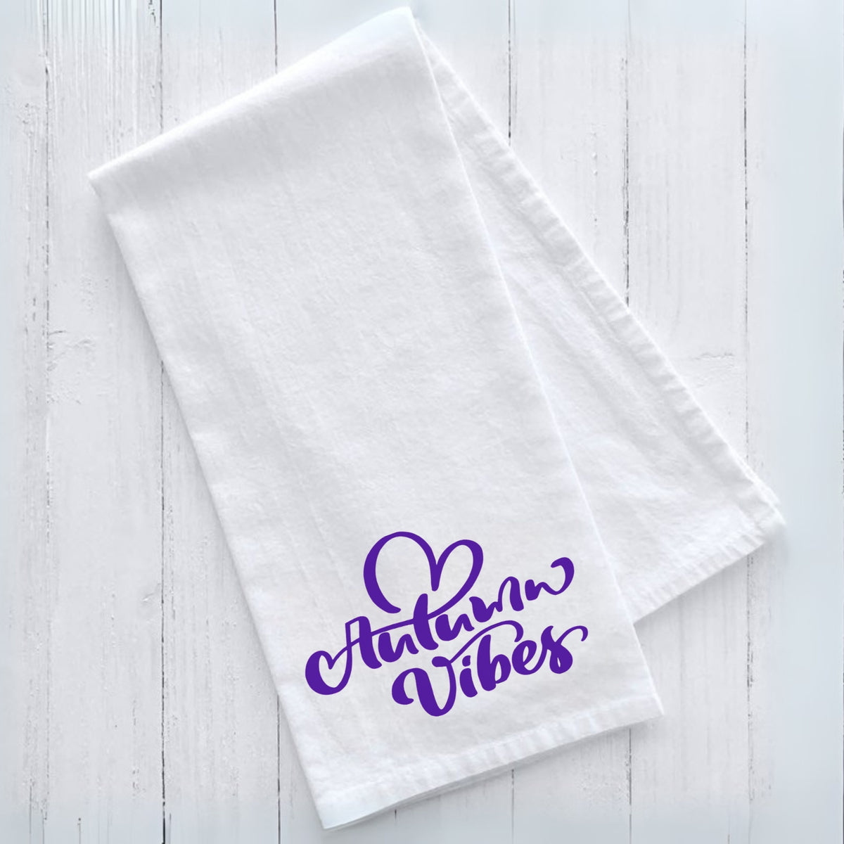 Custom tea towels perfect for housewarming, bridal shower, and personalized gifts