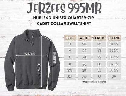 Embroidered Nurse Bow Sweatshirt personalized quarter zip pullover for nurses with name embroidery in ash color