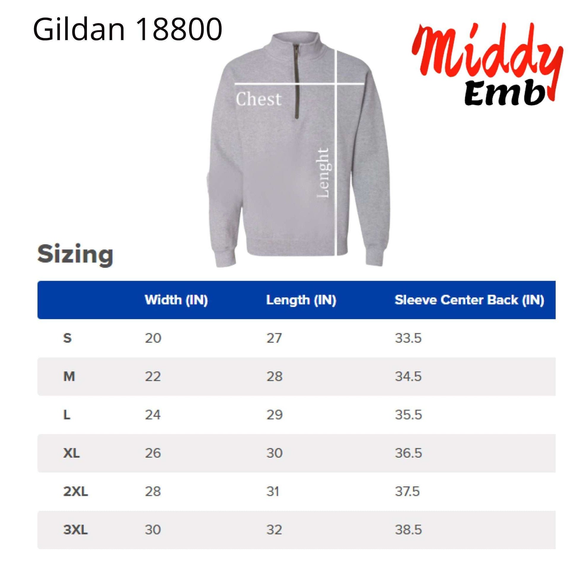Embroidered nurse quarter zip sweatshirt with personalized name and position on soft cotton blend fabric