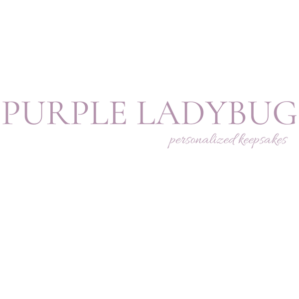 Purple LadyBug Decor