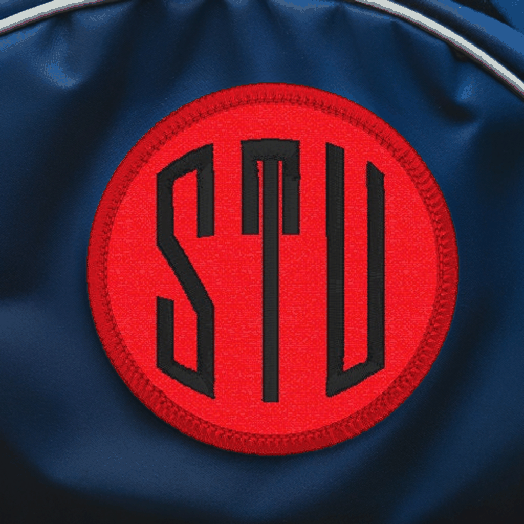 3" round Custom Name Patches for Jackets