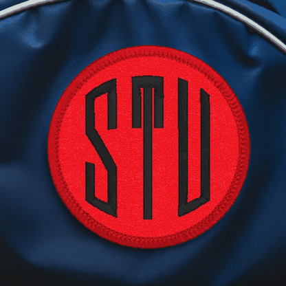 3" round Custom Name Patches for Jackets