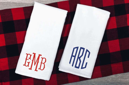 Personalized Embroidered Tea Towel