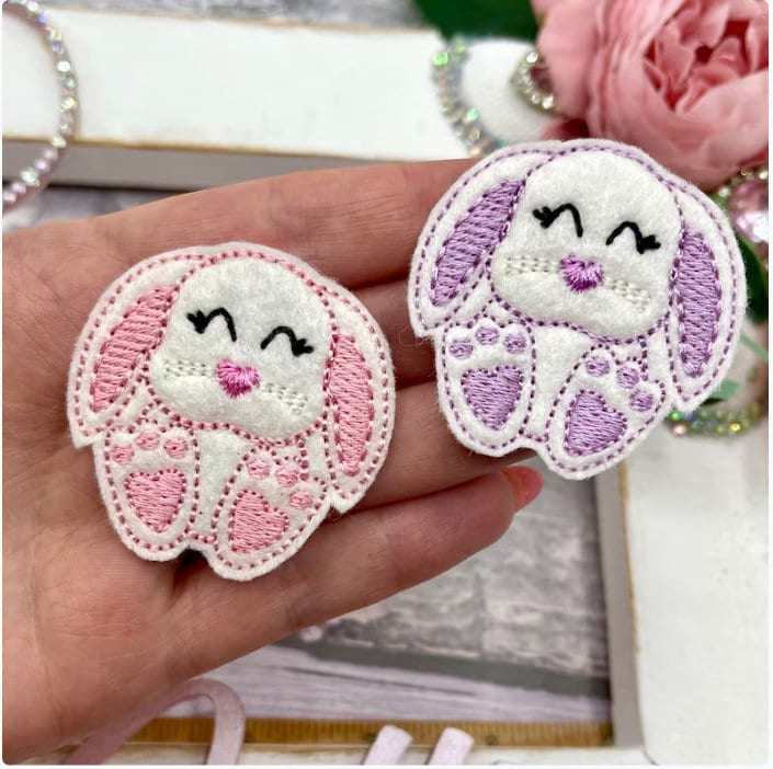 Felties Cute Bunny hair bow accessories