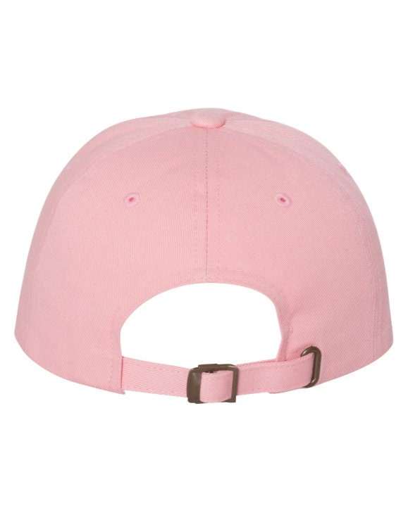 Pink Bow Embroidered Ball Hat | Ribbon Hair Bow