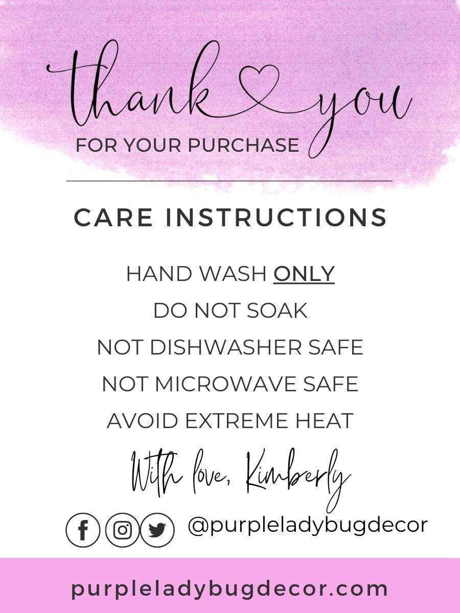 Purple LadyBug Decor Decal Jeepsy Soul Vinyl Decal