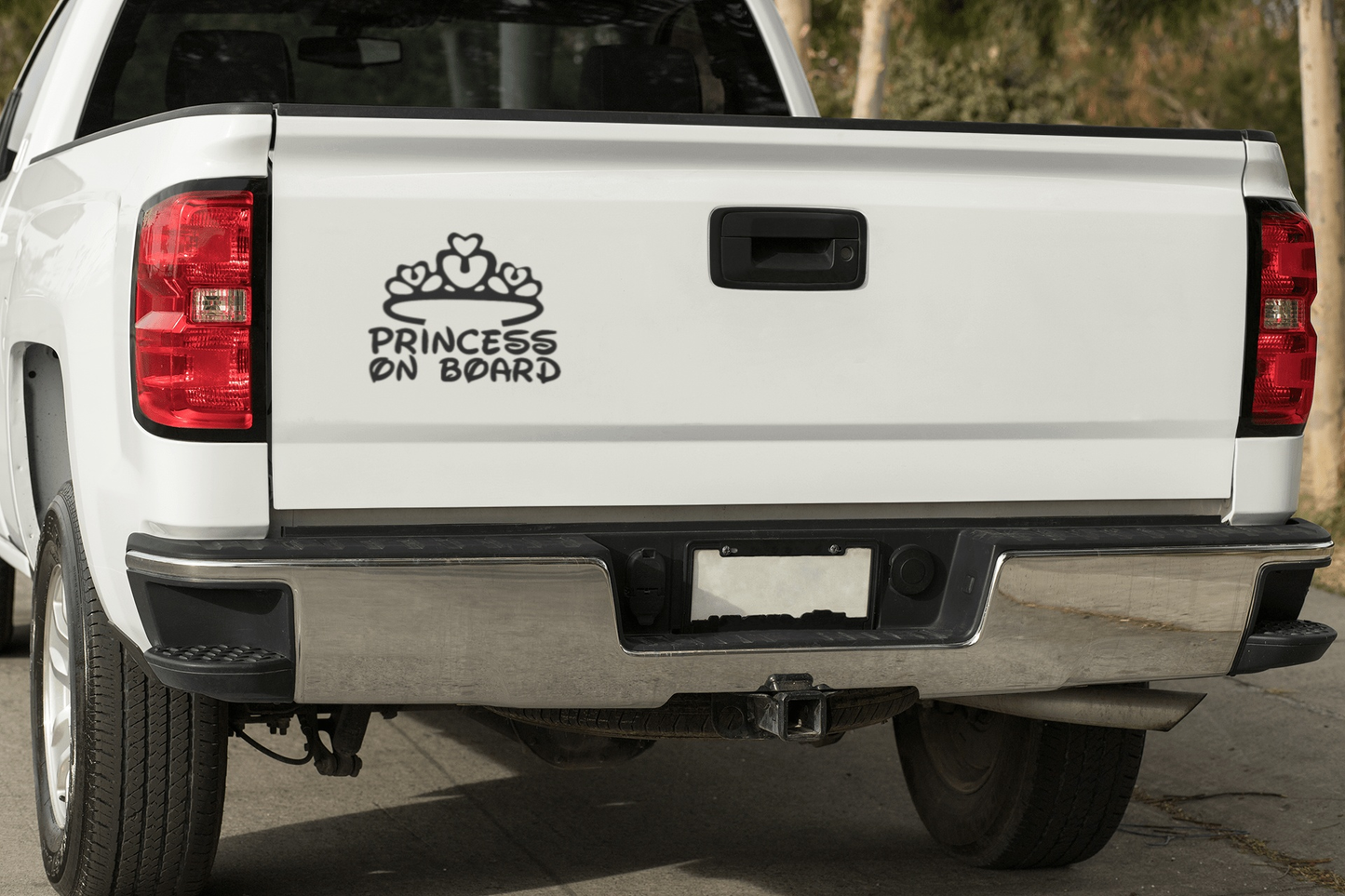 Purple LadyBug Decor Decal Princess On Board Decal