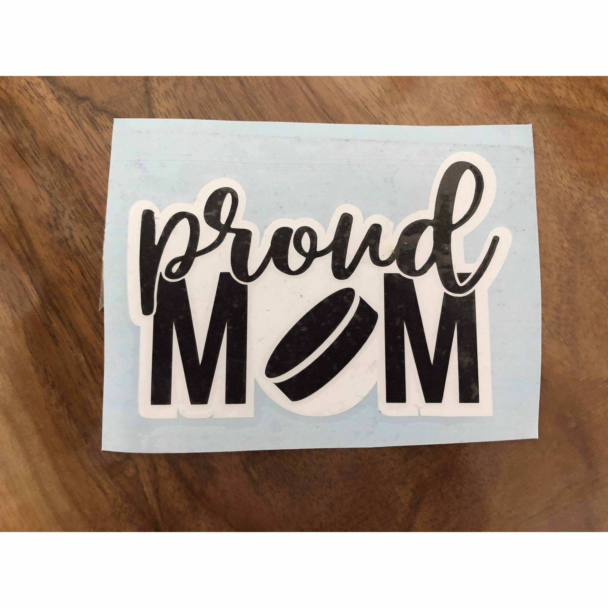 Purple LadyBug Decor Decal Proud Sport Mom Sticker and Decal