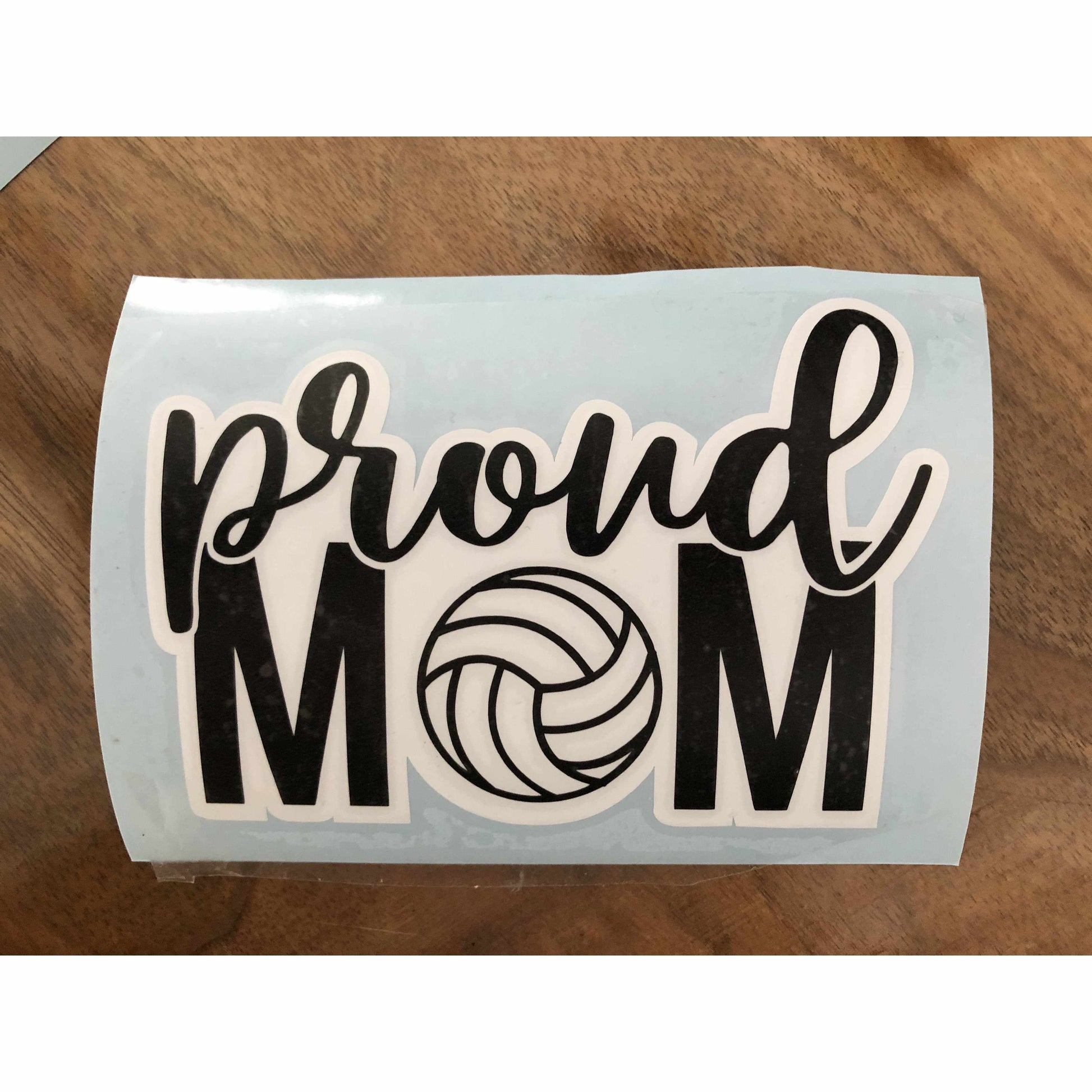 Purple LadyBug Decor Decal Proud Sport Mom Sticker and Decal