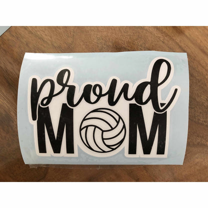 Purple LadyBug Decor Decal Proud Sport Mom Sticker and Decal