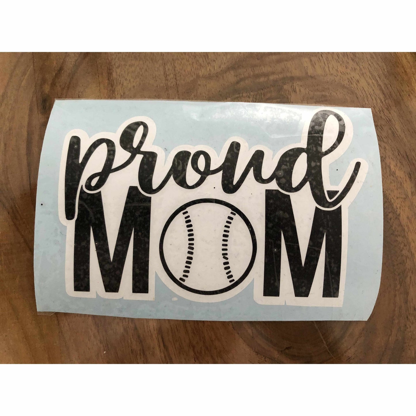 Purple LadyBug Decor Decal Proud Sport Mom Sticker and Decal