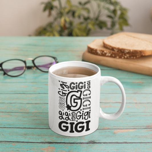 Purple LadyBug Decor Mug GIGI mug gift