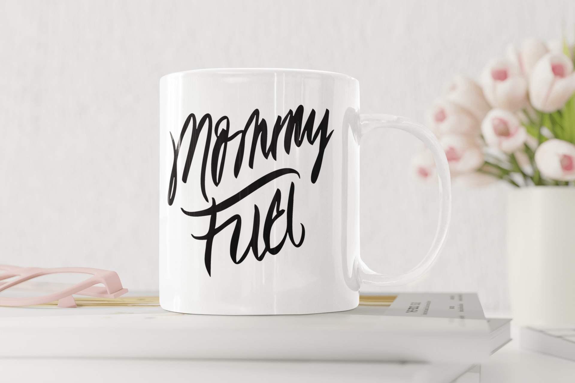 Purple LadyBug Decor Mug Mommy Fuel Coffee Mug