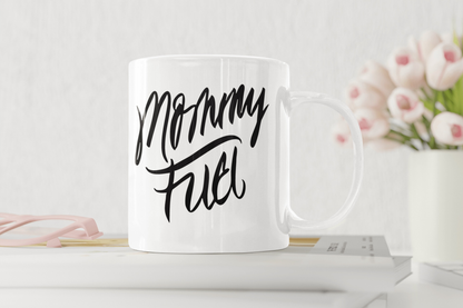 Purple LadyBug Decor Mug Mommy Fuel Coffee Mug