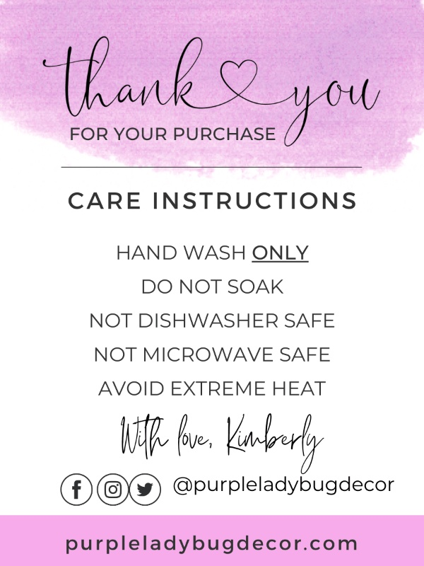 Purple LadyBug Decor Mug Mr and Mrs Personalized Ceramic Mugs