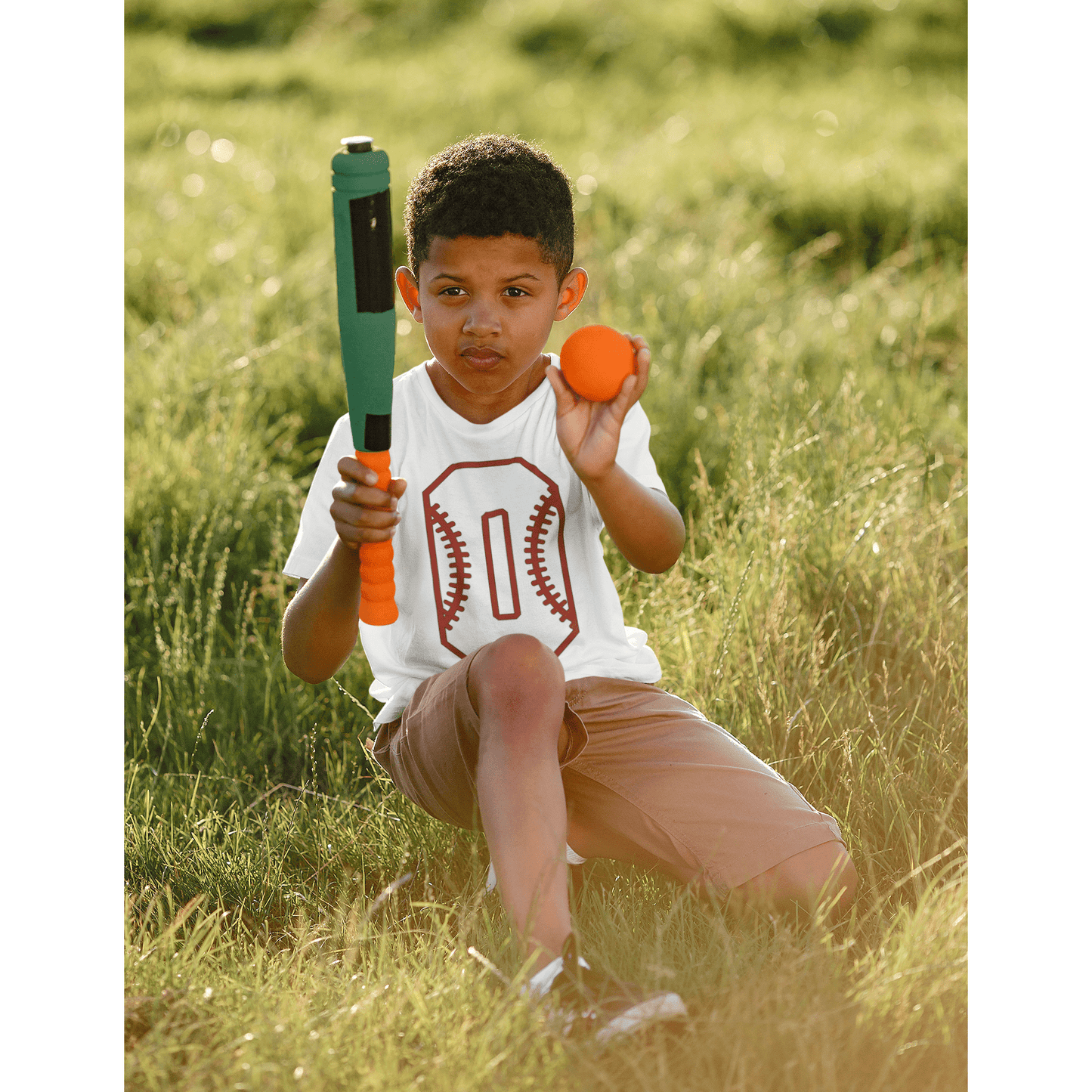 Purple LadyBug Decor shirts Baseball Number Kids T-Shirt