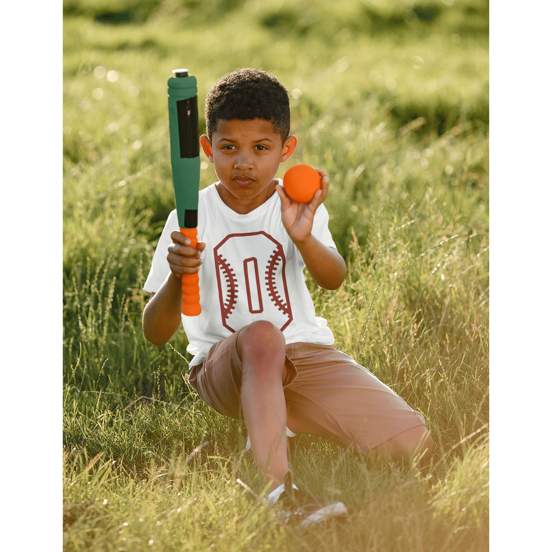 Purple LadyBug Decor shirts Baseball Number Kids T-Shirt