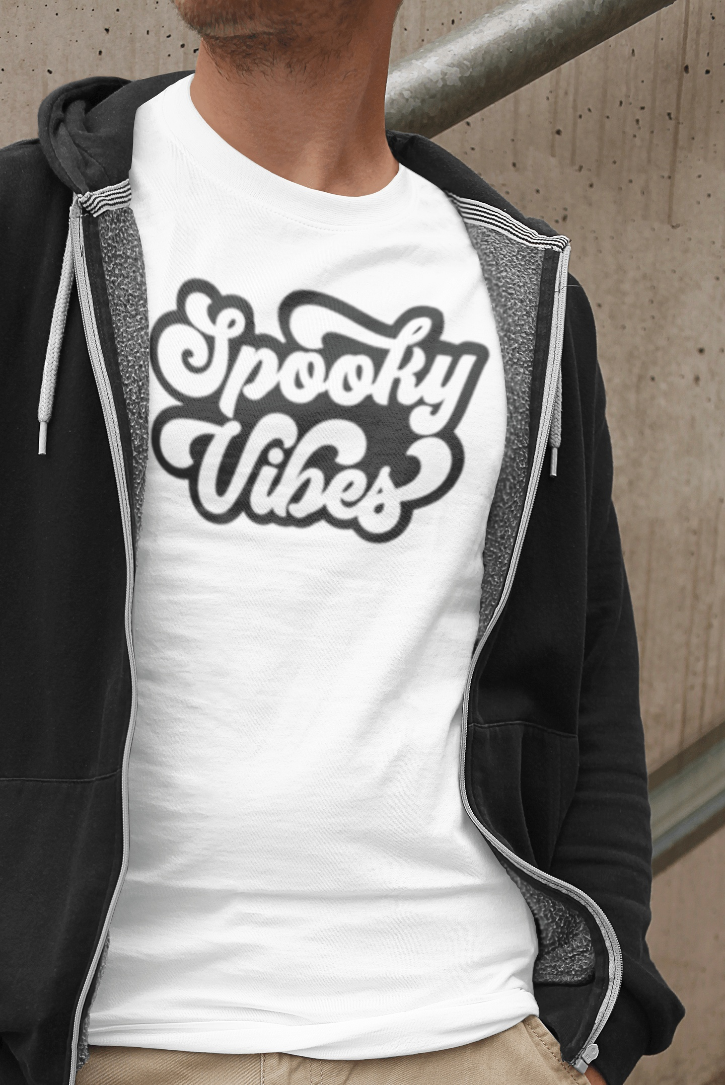 Purple LadyBug Decor shirts Halloween Spooky Vibes T-Shirt | Halloween Shirt