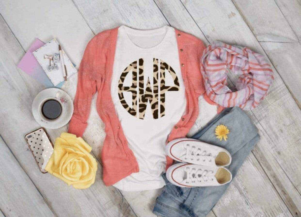 Purple LadyBug Decor shirts Leopard Print Comfort T-Shirt