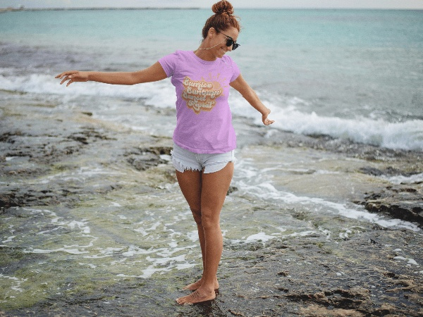 Purple LadyBug Decor shirts Sunrise, Sunburn, Sunset, Repeat T-Shirt