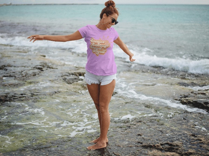 Purple LadyBug Decor shirts Sunrise, Sunburn, Sunset, Repeat T-Shirt