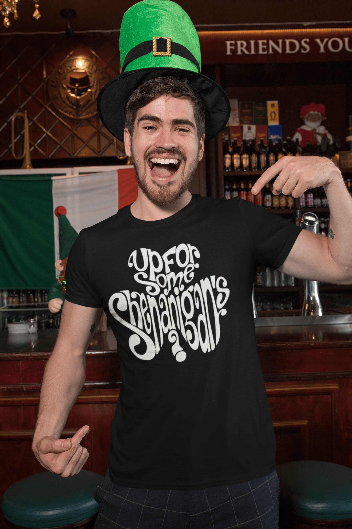 Purple LadyBug Decor shirts Up for Some Shenanigans T-Shirt